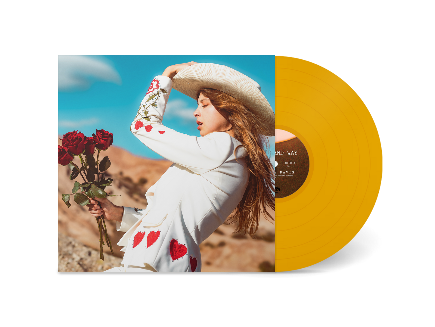 Mikaela Davis "Graceland Way" LP (Golden Poppy Vinyl)