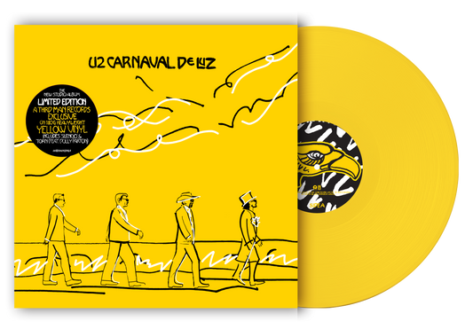 PRE-ORDER: U2 "Carnaval De Luz" LP (Indie Exclusive 180g Yellow Vinyl)