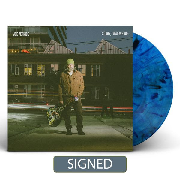 PRE-ORDER: Joe Pernice "Sunny, I Was Wrong" LP (Indie Exclusive Signed Black/Blue Splatter Vinyl)