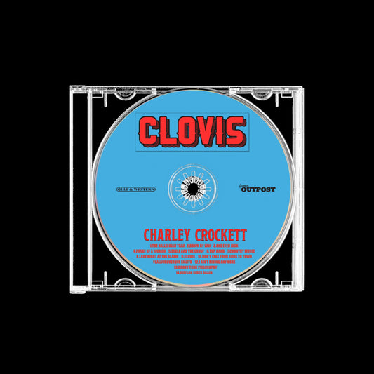 PRE-ORDER: Charley Crockett "Clovis" CD (Indie Exclusive Clear)