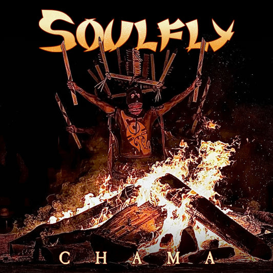 Soulfly "Chama" LP (Yellow/Orange Corona Vinyl)