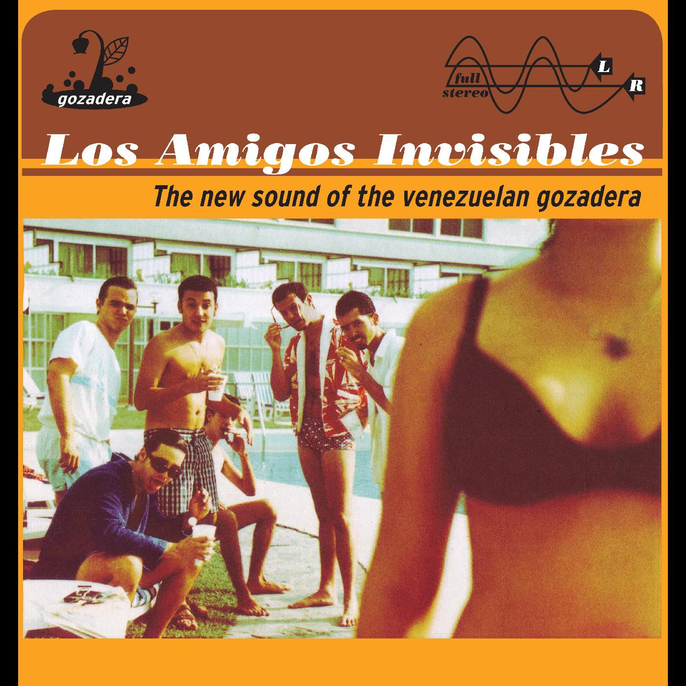 PRE-ORDER: Los Amigos Invisibles "The New Sound of the Venezuelan Gozadera" 2xLP ("Tequila Sunrise" Color Vinyl)