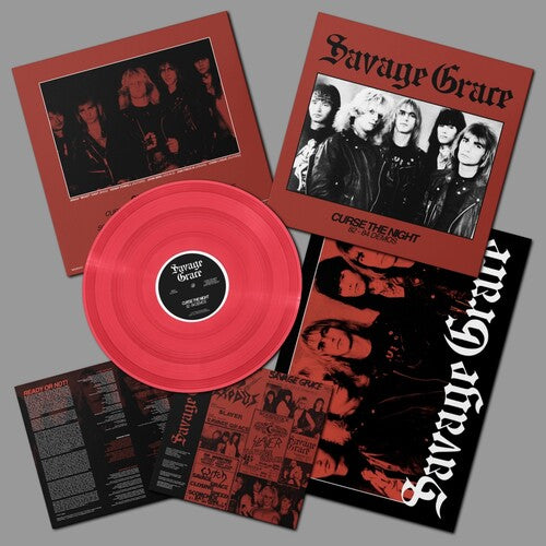 PRE-ORDER: Savage Grace "Curse the Night (82-84 Demos)" LP (Color Vinyl + Poster)