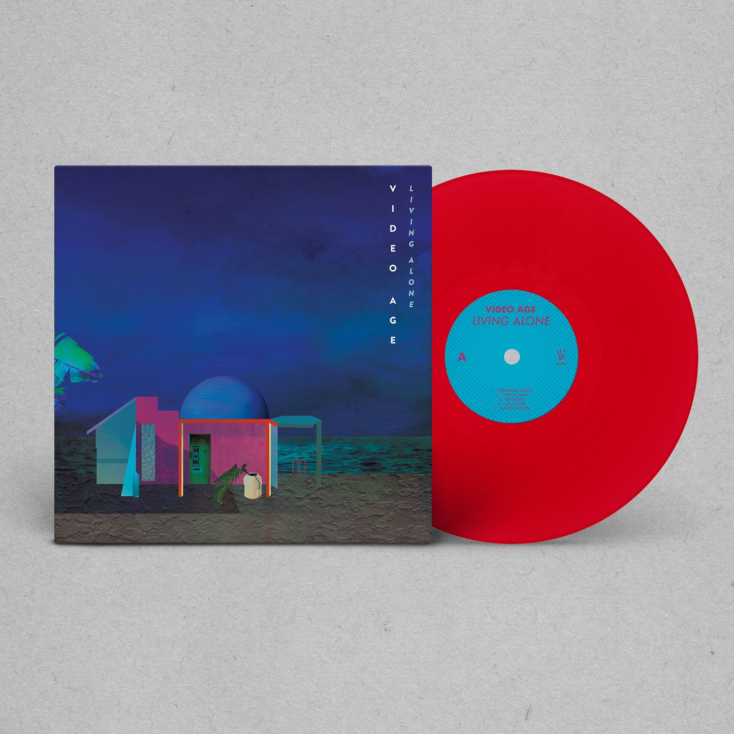 PRE-ORDER: Video Age "Living Alone" LP (Adobe Red Vinyl)