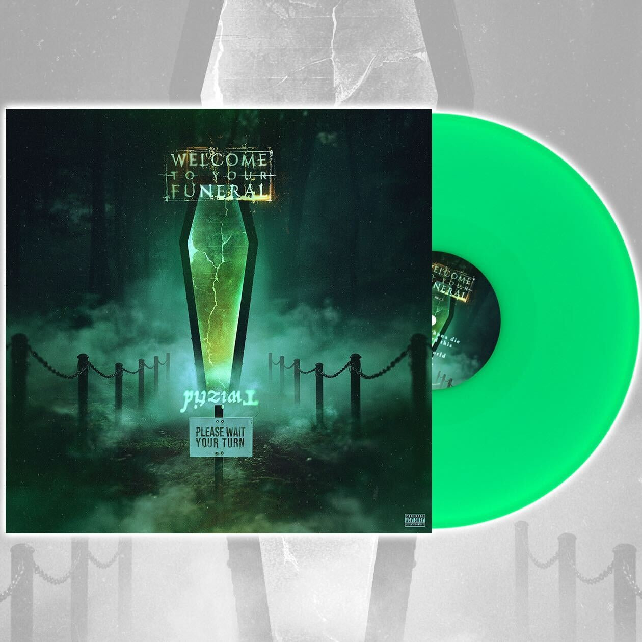Twiztid "welcome to your funeral" LP (Death Void Verdant Color Vinyl)