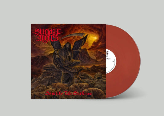 PRE-ORDER: Suicidal Angels "Sanctify the Darkness" LP (Brick Red Vinyl)