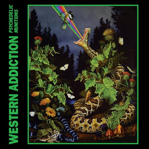 PRE-ORDER: Western Addiction "Psychedelic Munitions" LP (Indie Exclusive Green Vinyl)