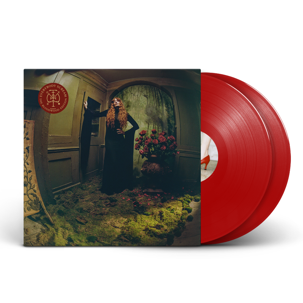 Florence + The Machine "Everybody Scream" 2xLP (Indie Exclusive Transparent Red Vinyl)