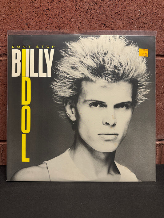 Used Vinyl:  Billy Idol ”Don't Stop” 12"