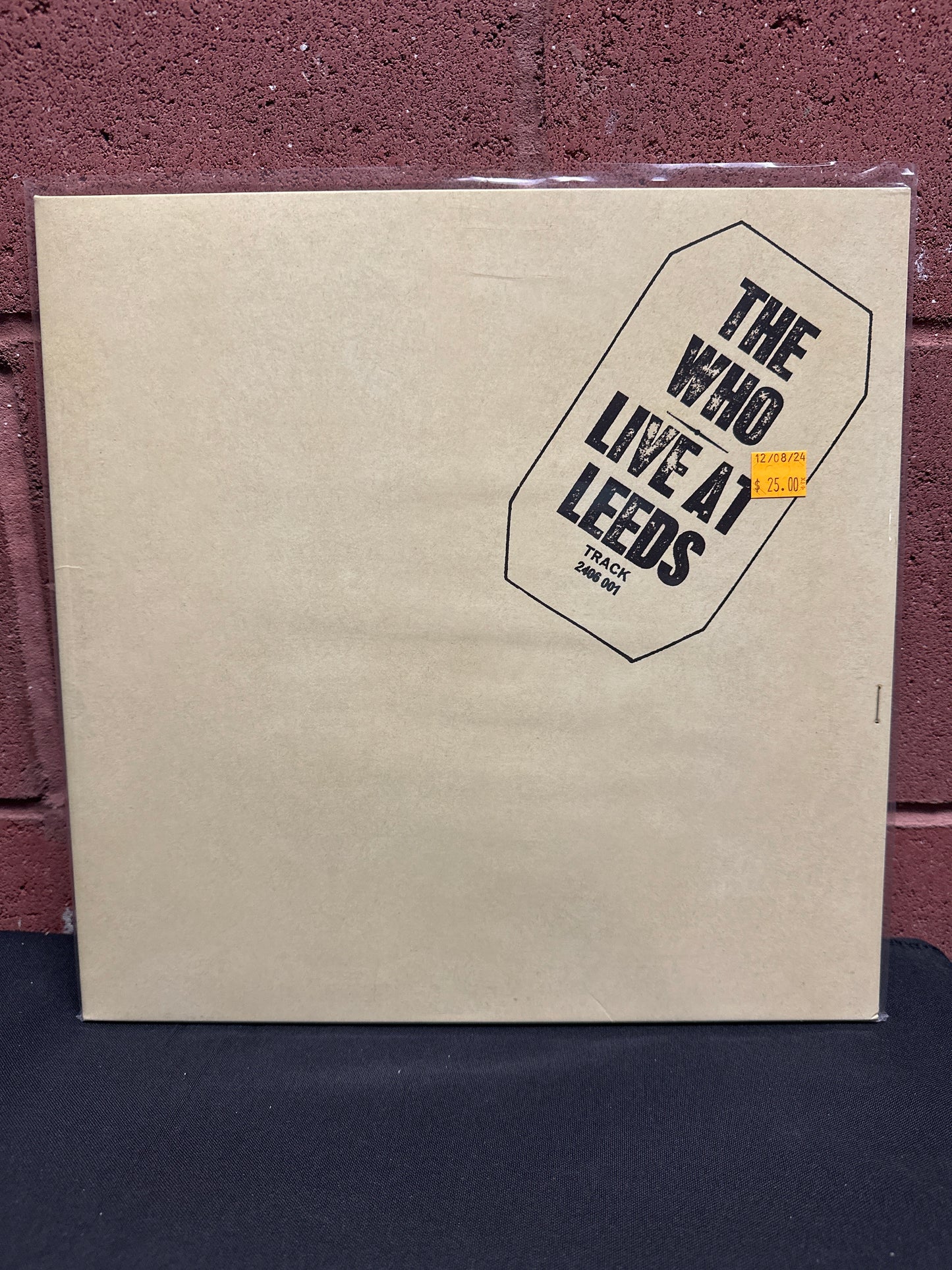 Used Vinyl:  The Who ”Live At Leeds” LP