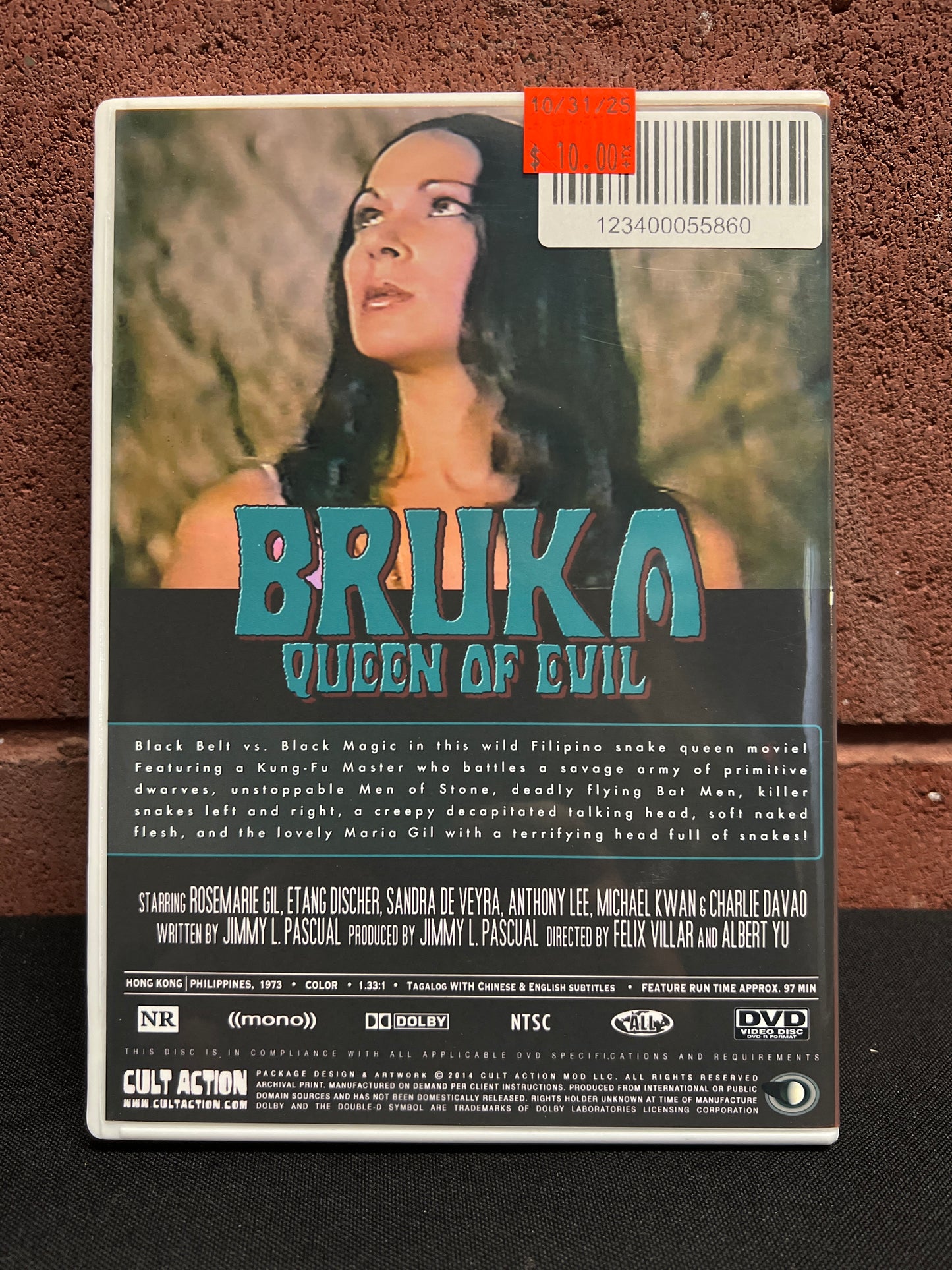 Used DVD: Bruka: Queen Of Evil DVDr