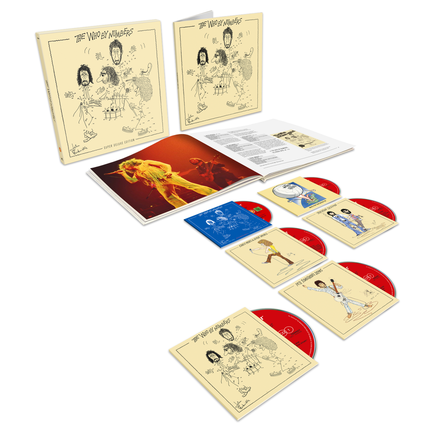 PRE-ORDER: The Who "The Who By Numbers" 5xCD+Blu-Ray (Super Deluxe Edition)