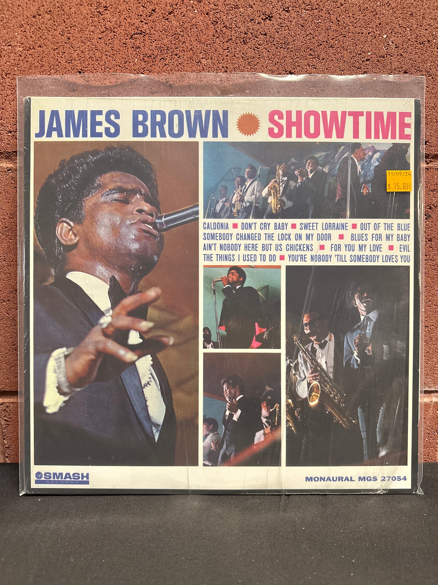 Used Vinyl:  James Brown ”Showtime” LP