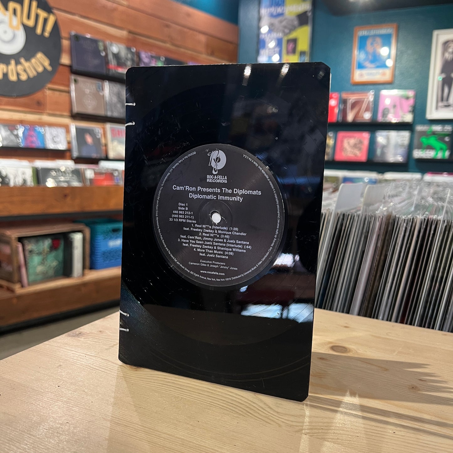 The Diplomats Recycled Vinyl Journal