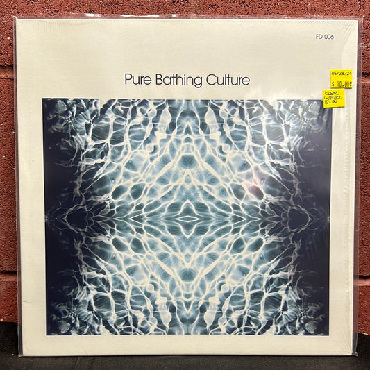 Used Vinyl:  Pure Bathing Culture ”Pure Bathing Culture” 12" (Clear with blue vinyl)