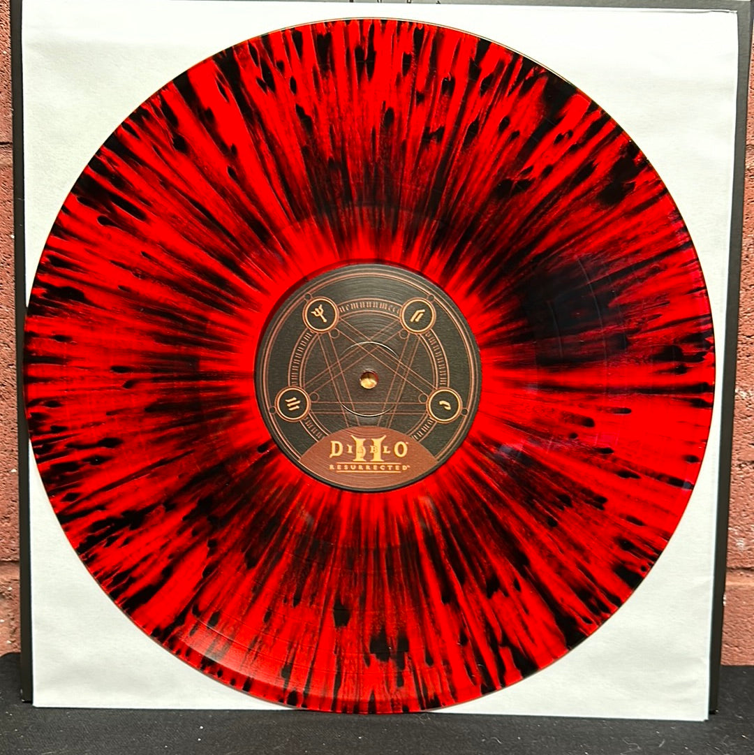 Used Vinyl:  Matt Uelmen ”Diablo II: Resurrected” 2xLP (Red and black splatter vinyl)
