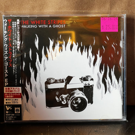 Used CD: The White Stripes "Walking With A Ghost" CD (2005 Japanese Press w/ Bonus Track)