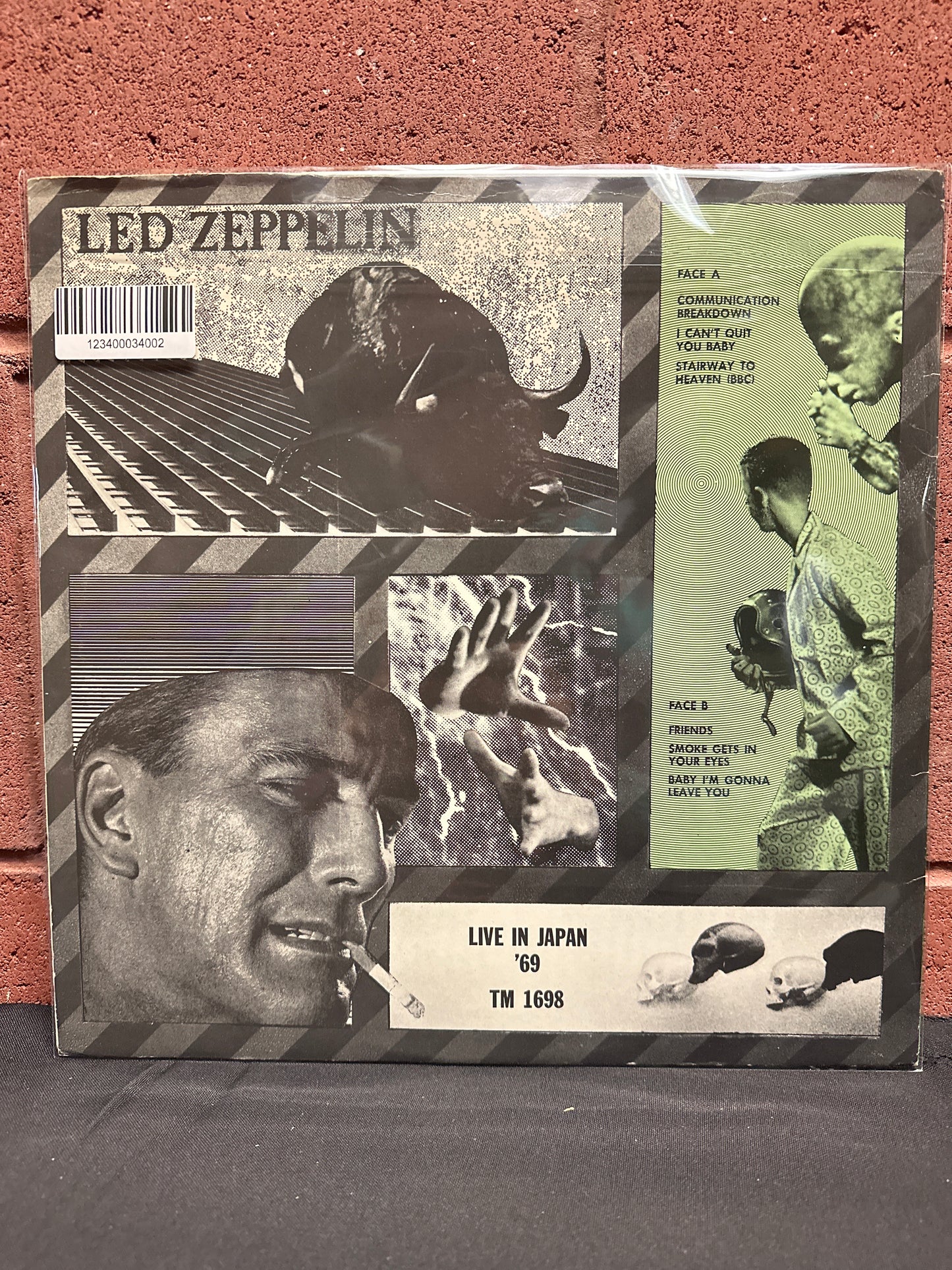 Used Vinyl: Led Zeppelin ”Live in Japan” LP (Unofficial)