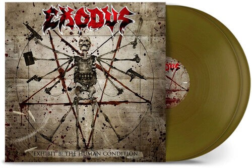 PRE-ORDER: Exodus "Exhibit B: The Human Condition" 2xLP (Gold Vinyl)