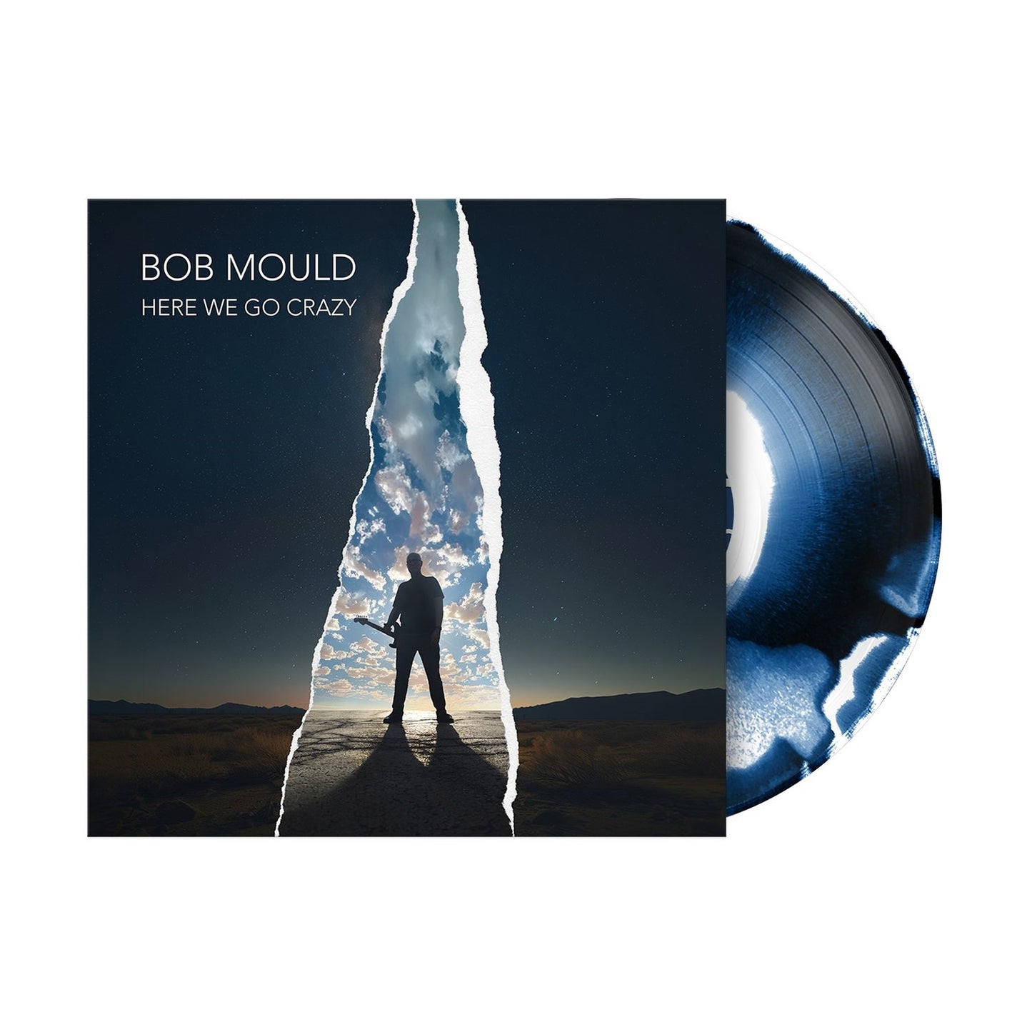 PRE-ORDER: Bob Mould "Here We Go Crazy" LP (Indie Exclusive Multi-Color Smush Vinyl)