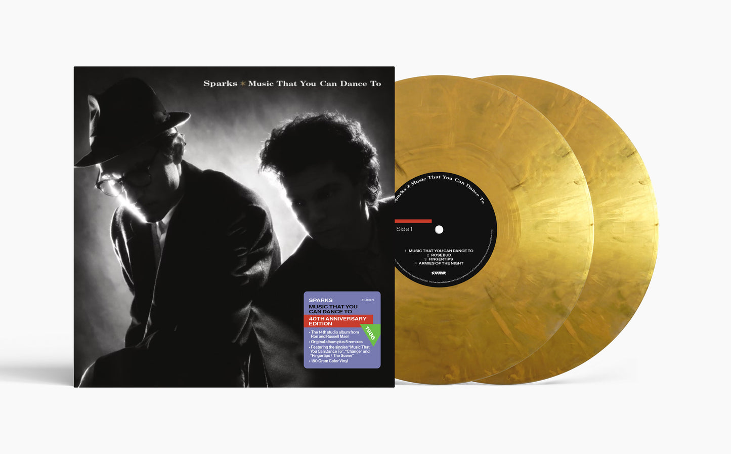 PRE-ORDER: Sparks "Music That You Can Dance To (40th Anniversary Deluxe Edition)" 2xLP (Color Vinyl)