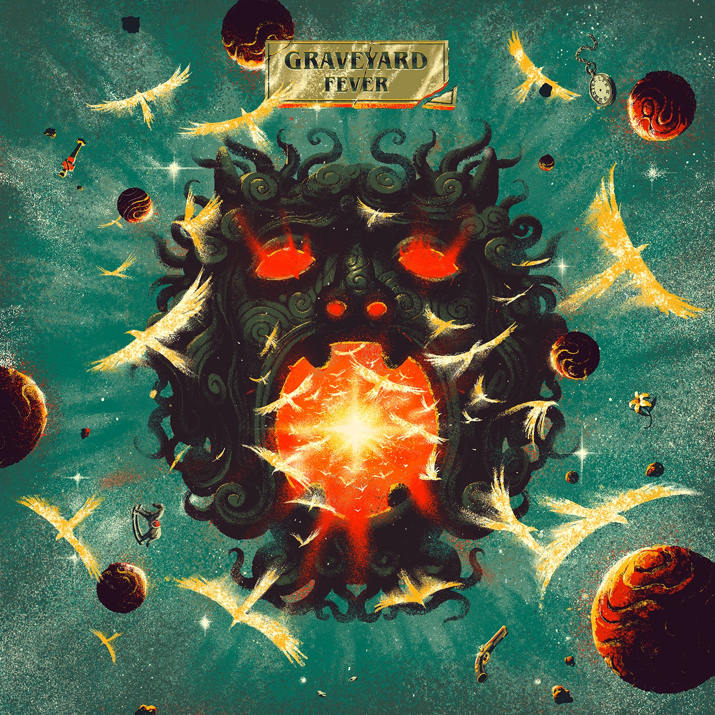 PRE-ORDER:  Graveyard "Fever" LP (Oxblood Vinyl)