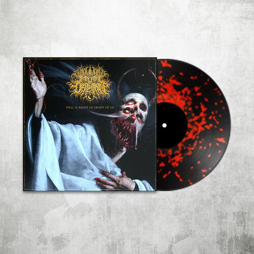 PRE-ORDER: Immortal Disfigurement "Hell Is Right In Front Of Us" LP (Red/Black Splatter Vinyl)