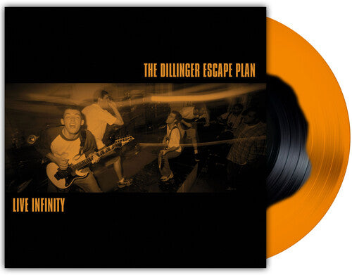 The Dillinger Escape Plan "Live Infinity" LP (Black/Orange Crush Vinyl)