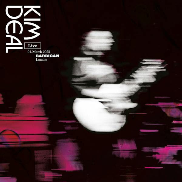PRE-ORDER: Kim Deal "Live at the Barbican" 2xLP (Clear Magenta Vinyl)