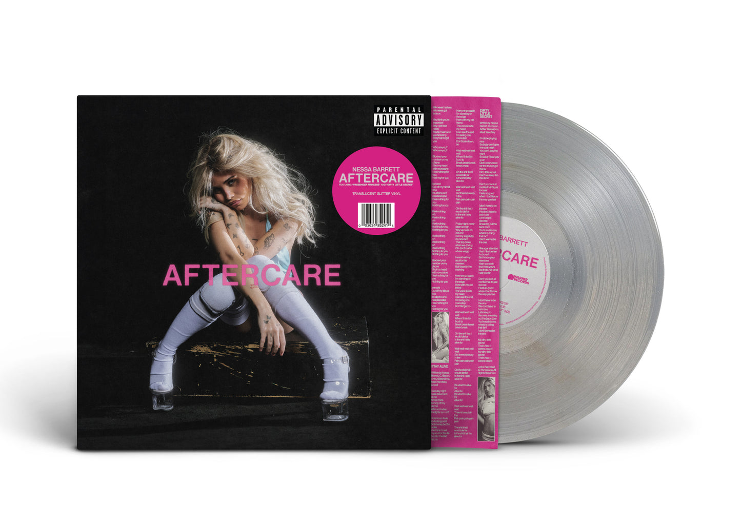 Nessa Barrett "AFTERCARE" LP (Translucent Glitter Vinyl)