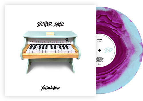 PRE-ORDER: Yellowcard "Better Days" LP (Blue & Purple A/B Vinyl)