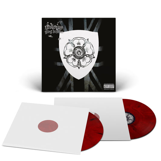 PRE-ORDER: Gallows "Grey Britain" 2xLP (Indie Exclusive Red & Black Marble Vinyl)