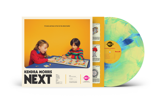 Kendra Morris "Next" LP (Blue & Yellow Galaxy Swirl Vinyl)