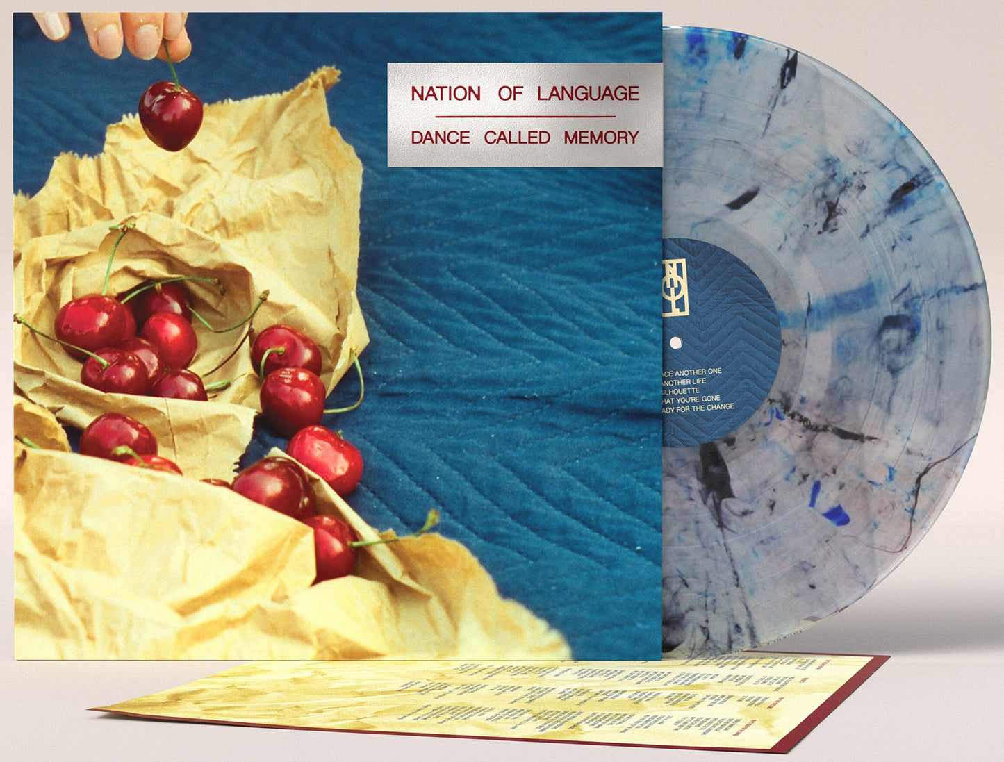 Nation of Language "Dance Called Memory" LP (Loser Edition Clear w/ Black & Blue Vinyl)