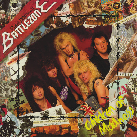 PRE-ORDER: Paul Di'Anno's Battlezone "Children of Madness" LP