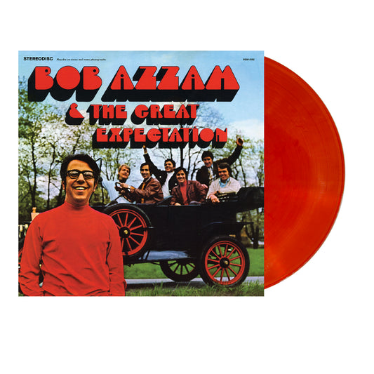 PRE-ORDER: Bob Azzam & The Great Expectation "S/T (Remastered)" LP (Fire Orange Vinyl)