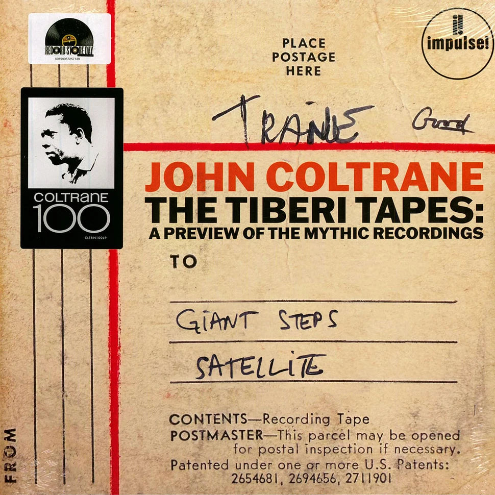 EMBARGO 9/23 PRE-ORDER: John Coltrane "The Tiberi Tapes" 4xLP