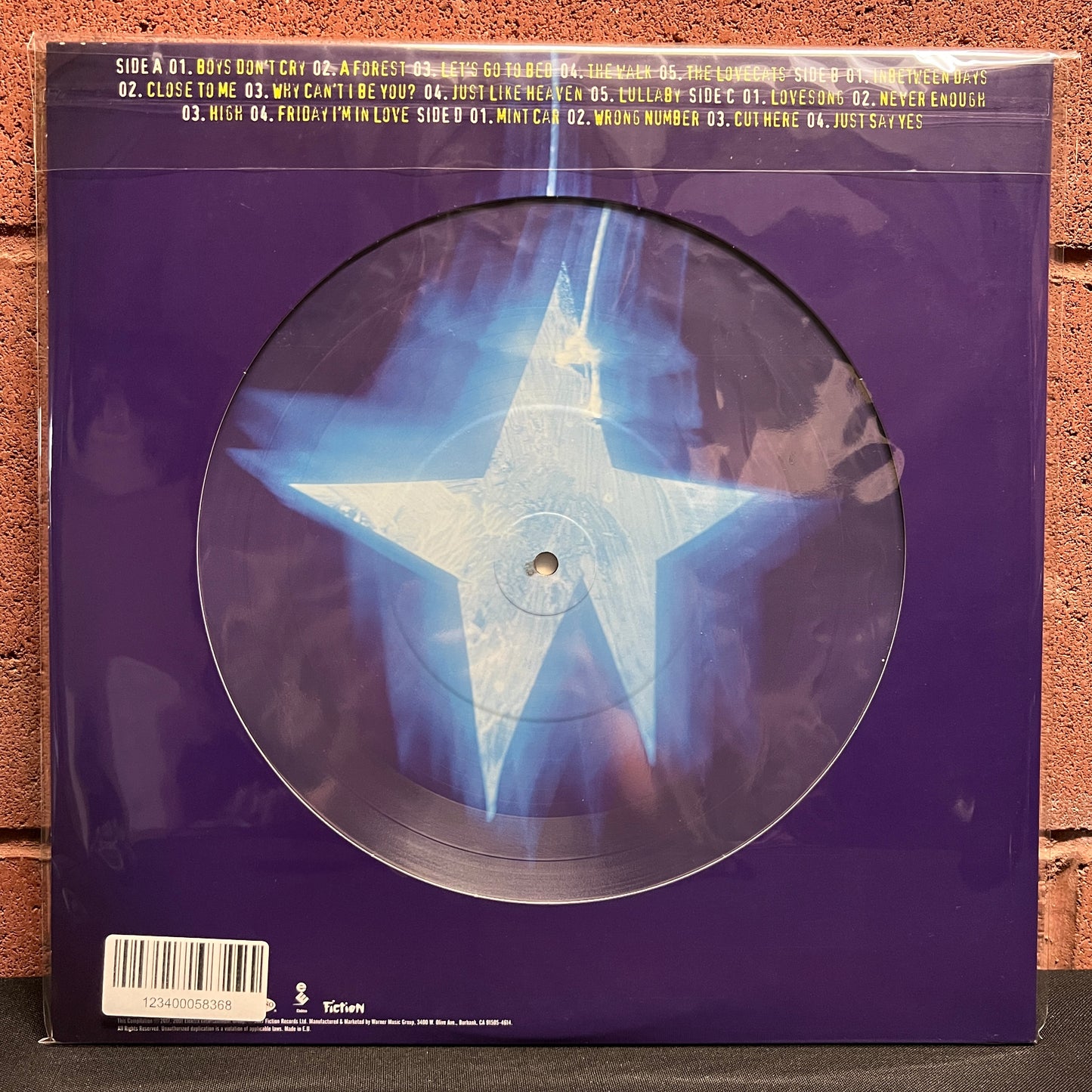 Used Vinyl: The Cure "Greatest Hits" 2xLP (Picture Disc)