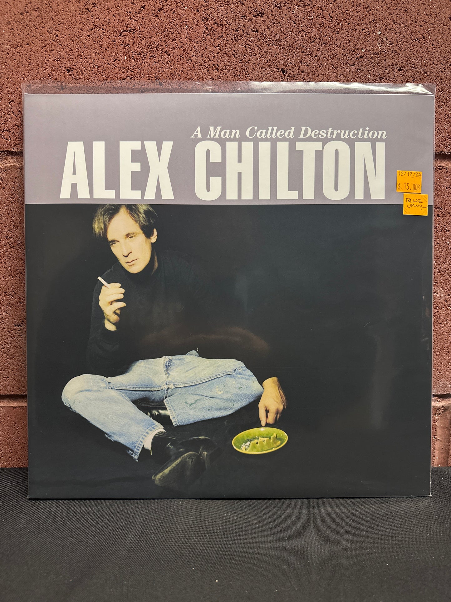 Used Vinyl:  Alex Chilton ”A Man Called Destruction” 2xLP (Blue vinyl)