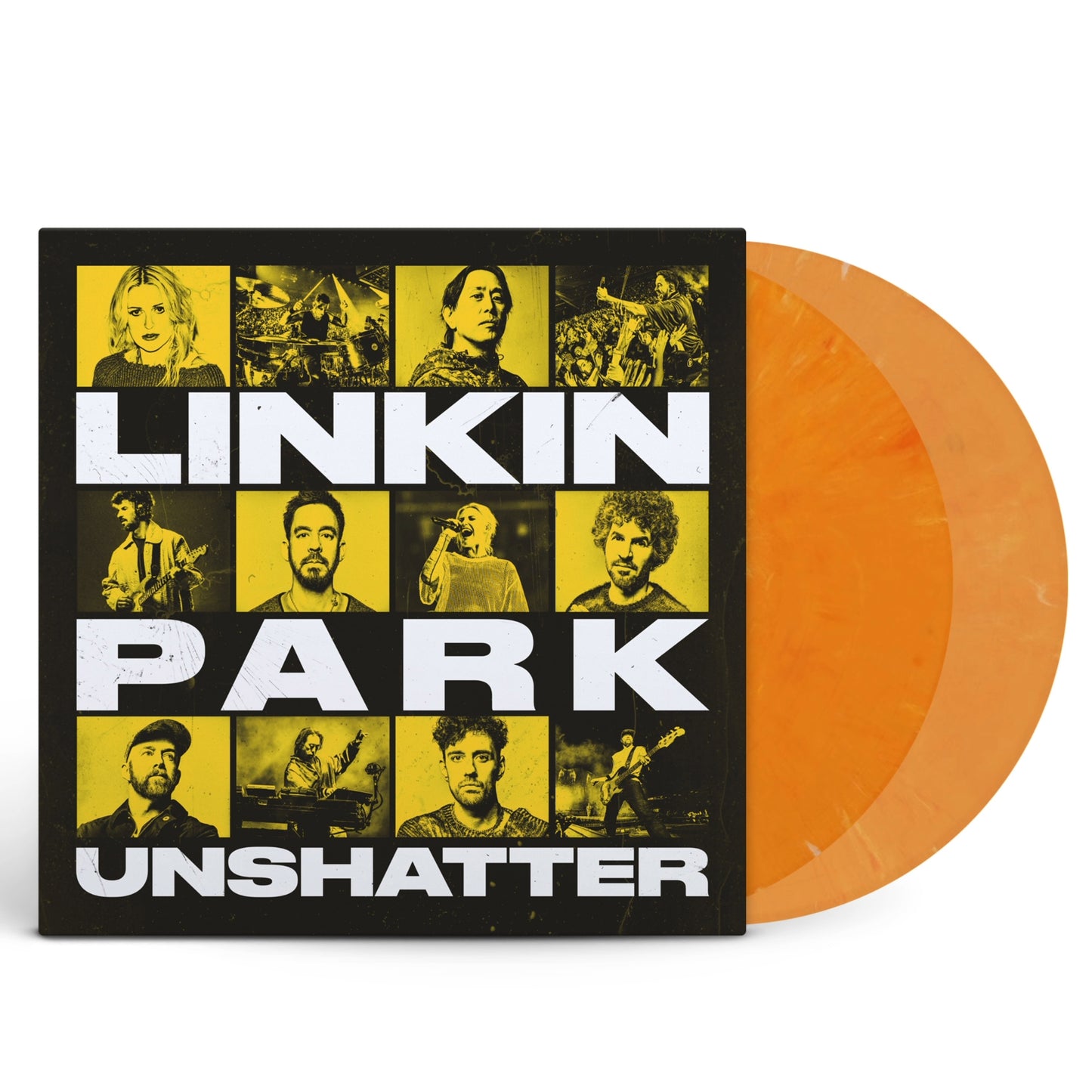 PRE-ORDER: Linkin Park "Unshatter Film Soundtrack (Live in São Paulo)" 2xLP (Citrus Color Eco-Mix Vinyl)