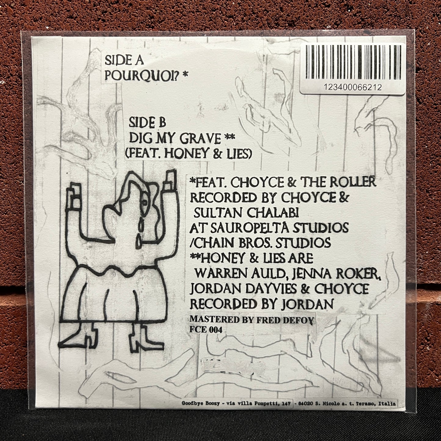 Used Vinyl: Red Mass "Pourquoi?" 7"