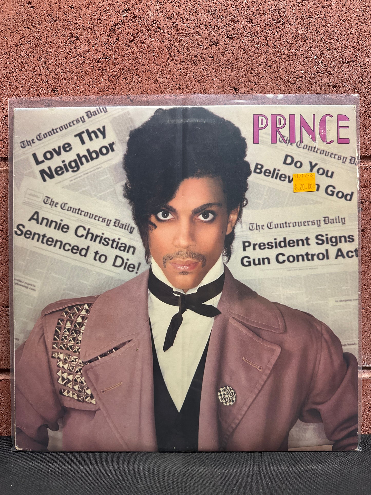 Used Vinyl:  Prince ”Controversy” LP