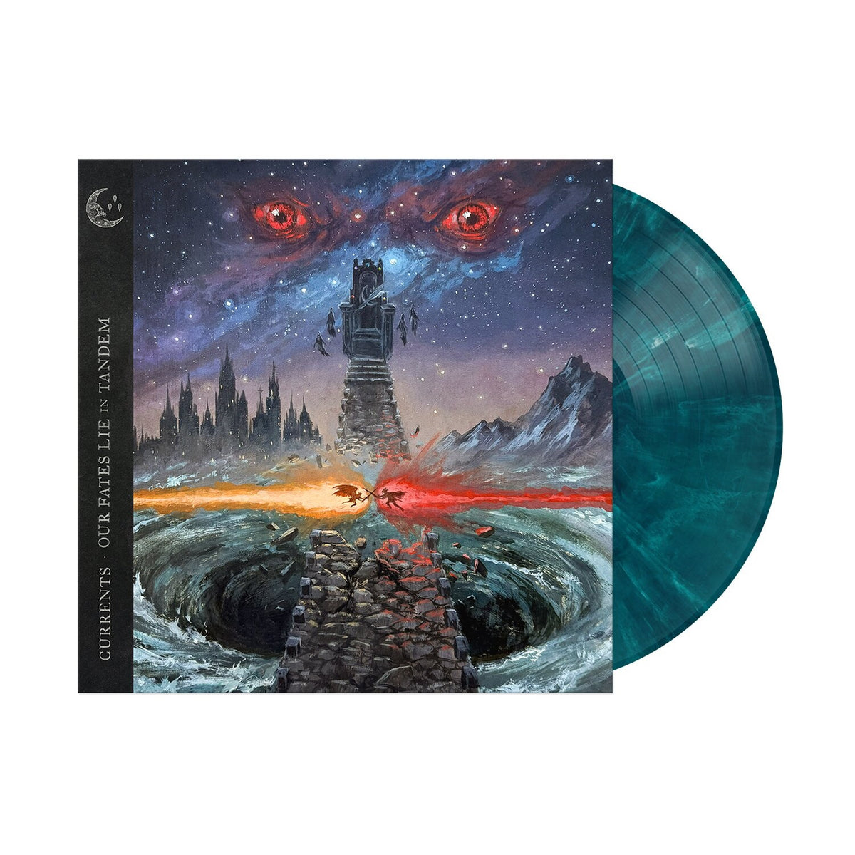 PRE-ORDER: Currents "Our Fates Lie In Tandem" LP (Sea Blue/White Wave Vinyl)