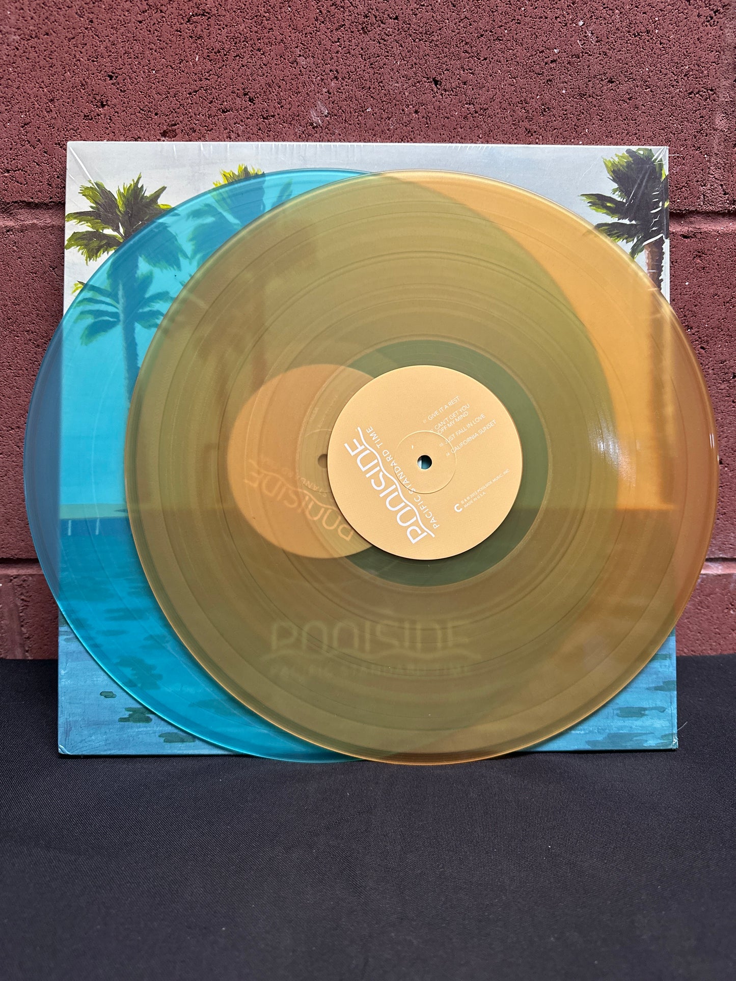 Used Vinyl:  Poolside ”Pacific Standard Time” 2xLP (Blue & Gold Vinyl)