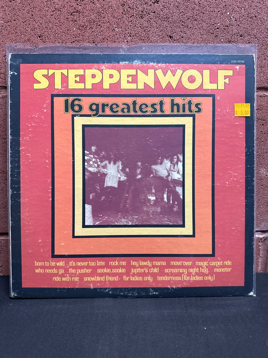 Used Vinyl:  Steppenwolf ”16 Greatest Hits” LP