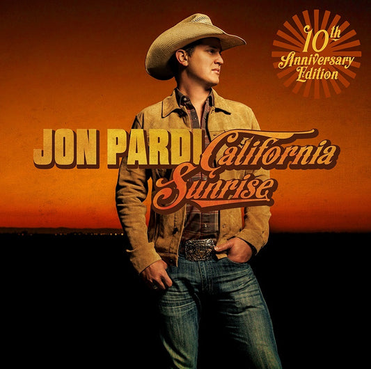 EMABRGO 5/1 PRE-ORDER: Jon Pardi "California Sunrise (10th Anniversary Edition)" CD