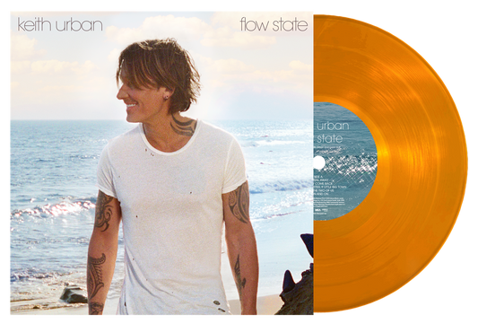 PRE-ORDER: Keith Urban "flow state" LP (Translucent Orange Vinyl)