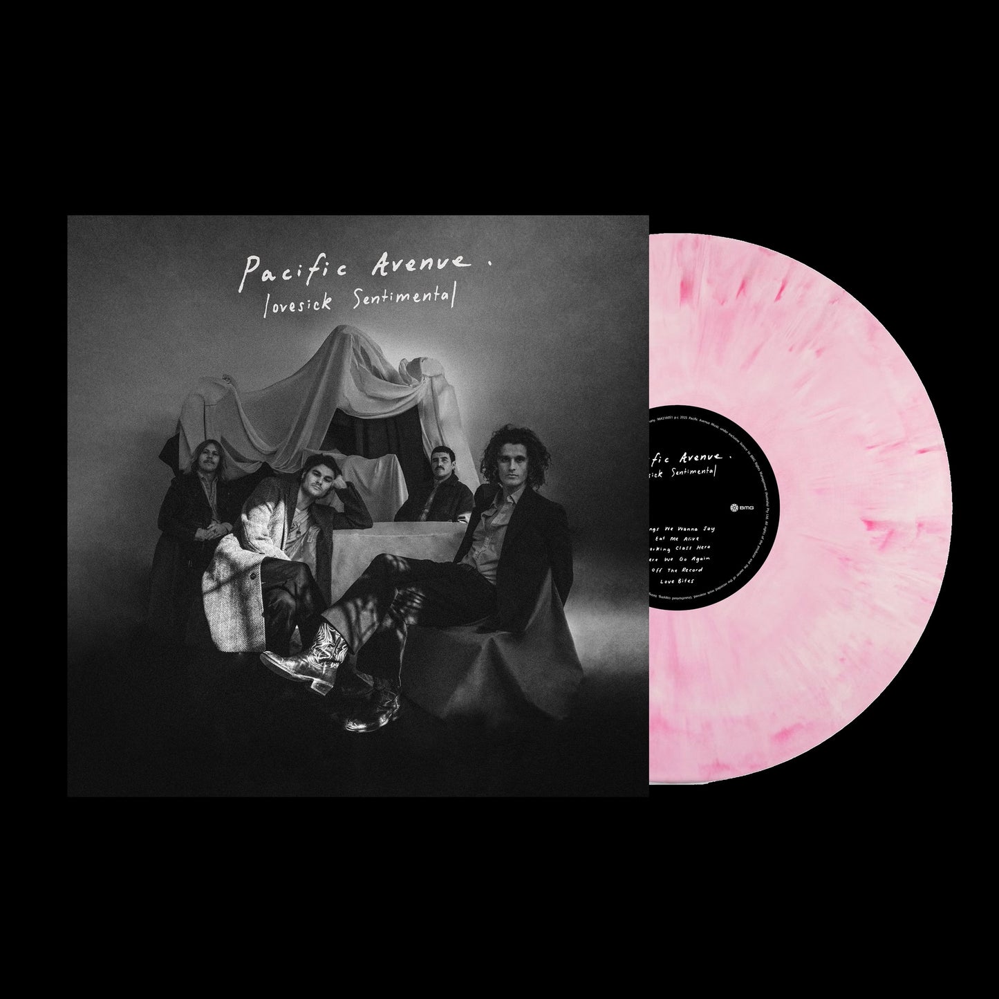 Pacific Avenue "Lovesick Sentimental" LP (Sentimental Pink Vinyl)