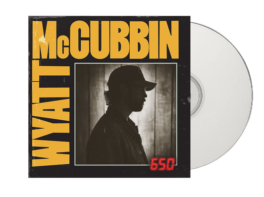 PRE-ORDER: Wyatt McCubbin "650" CD (Signed Art Card)