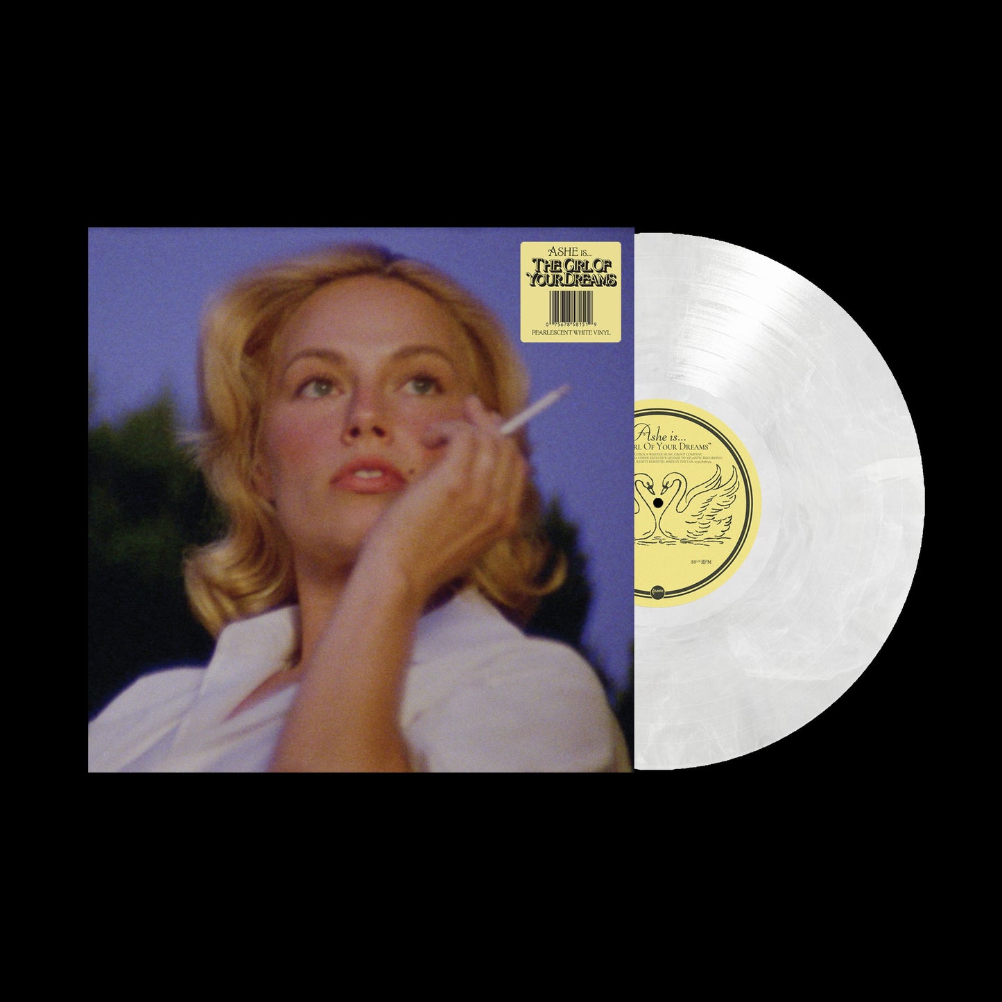 PRE-ORDER: Ashe "The Girl Of Your Dreams" LP (Pearlescent White Vinyl)